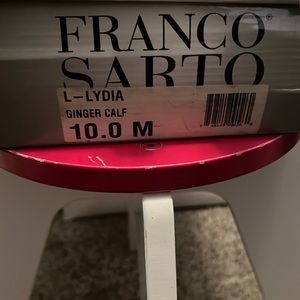 Franco Sarto size 10 Ginger Calf gently worn